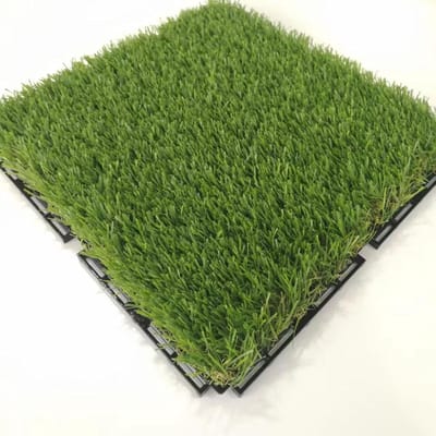 Kunstgras splitsen - Grasmat reparatie - Tuin decoratie - Natuurlijke uitstraling - 1x1x1 cm - Herfstkleuren