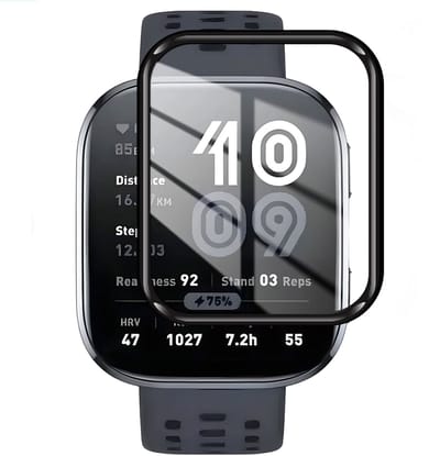 Screenprotector Amazfit Bip 6 – Volledige Cover – Hoge kwaliteit screen protector – Amazfit Bip 6 Accessoire – PMMA Screenprotector – 1 stuks – TechDefend