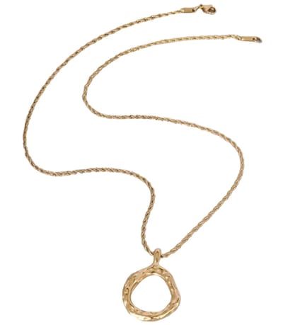 ASTRADAVI 18K Vergulde Sieraden - Hanger - Vintage Hanger Ketting Prachtig Ontwerp - Geel Goud
