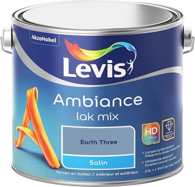 Levis - Ambiance Lak Satin Mix - Earth Three - Mengverf - 2,5 L