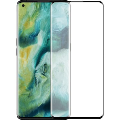 OPPO Find X2 screenprotector gehard glas Edge to Edge