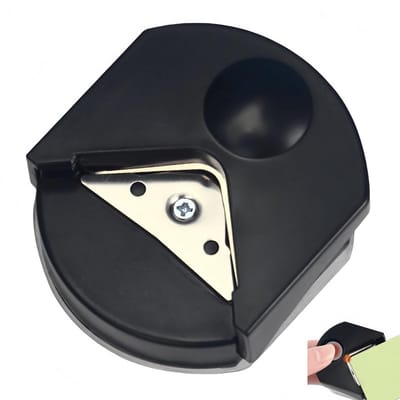 Dailygoods- Hoekpons 4 mm radius - Hoekpons Papier - Compact Gereedschap - Draagbaar Ontwerp - Voor Scrapbooking - Voor Professionele Afwerking - Snijgereedschap
