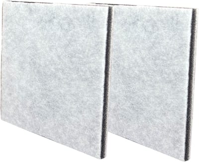 Multaparts® motor filter geschikt voor Philips - set a 2 stuks - | 3-laags filter achter stofzak | Afm. 127 x 127 x 10 mm | O.a. geschikt voor HR8500, HR8564, HR8566, FC90.., FC91.., Jewel & Performer serie | Alternatief voor 482248010228