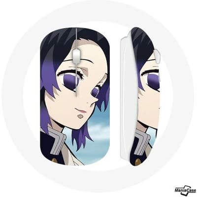 Shinobu Kocho Kimetsu no Yaiba Anime draadloze muis