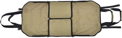 Brandhout Tas - Houtdrager Mand - Buiten Haard - Grote Capaciteit - 30 x 19 cm - Kaki