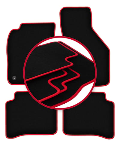 CARLUX-RED automatten voor: Mitsubishi Galant VIII stationwagen, sedan (1996-2007)