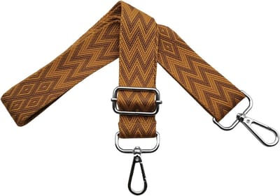Verstelbare Schouderband voor Tassen, Brede Tasband van 3.8 cm met Karabijnhaak, Ideaal voor Dames en DIY Projecten