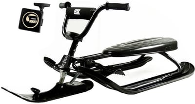 Stiga Snowracer Curve SX Steering Sledge (Black)
