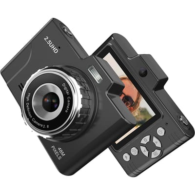 2.5K Digitale Camera Digitale Videocamera Kindercamera 48MP CCD Camera 2.8 Inch Scherm 16x Zoom