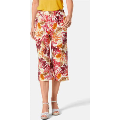 Goldner Bedrukte broek Louisa Aantrekkelijke broek met print Louisa met zachte val