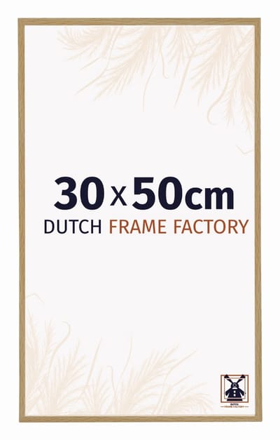 Fotolijst 30x50 cm - Kunststof - Beuken Licht - Easy