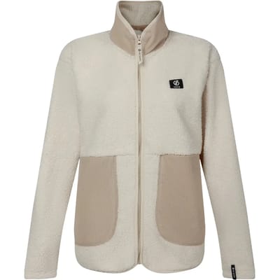 Dare2b Zephyr Fleece Met Volledige Rits Beige 36 Vrouw
