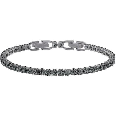 Bracelet Tennis Deluxe Swarovski Femme bracelet Gris 5514655 Box+Shopping Bag (Random Color) gray