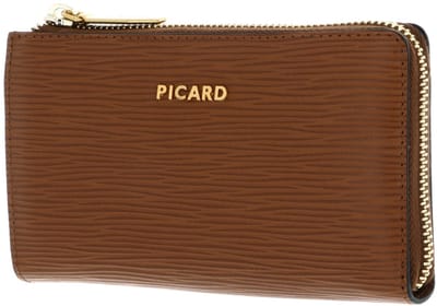 PICARD Leren portemonnee Calais 1 Wallet Cognac Lichtbruin