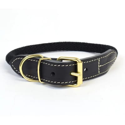 Duvo+ EXPLOR Forest Halsband Nylon Zwart M - 47-51cm/8mm