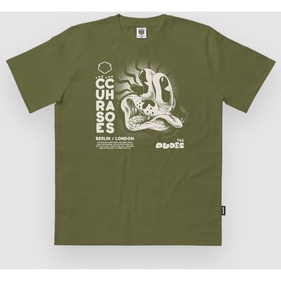 The Dudes Cursed Seasonal T-Shirt groen