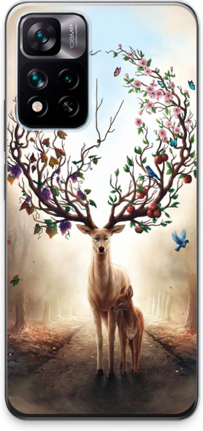 Case Company® - Hoesje geschikt voor Xiaomi 11i hoesje - Seasons Change - Soft Cover Telefoonhoesje - Bescherming aan alle Kanten en Schermrand