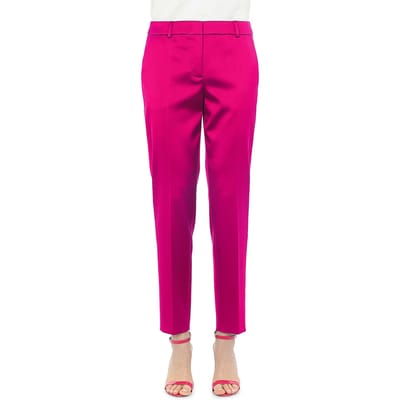 Moschino Pants Pink Maat: 38 | Straight Broeken Outlet | Dames | Roze