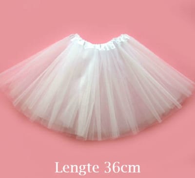 Tutu - Wit kind - 36 cm