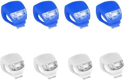 Waterdichte LED-kinderwagenlampen - 8 stuks met heldere verlichting, multifunctioneel waarschuwingslicht voor kinderwagens, scooters en outdoor gebruik