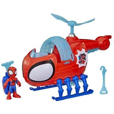Hasbro Spidey and his amazing friends Team Spidey Copter Actiefiguren en superhelden