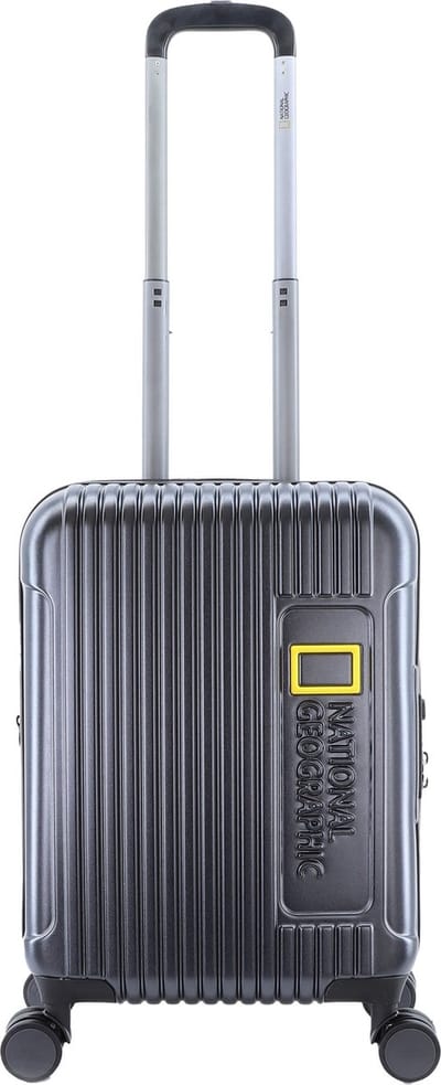 National Geographic Handbagage Harde Koffer / Trolley / Reiskoffer - 55 cm (Small) - Canyon - Zwart - Zwart / Small