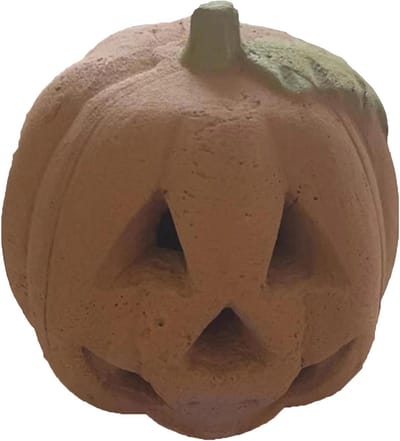 Pompoenen voor vuurplaatsen, realistische pompoenen voor Halloween-decoraties, imitatiepompoenen, aardewerk vuurkorven, pompoenen, vuurrekwisieten voor Halloween, Halloween-decoratie voor feestjes