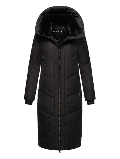 Marikoo Nadaree dames winterjas – lang, warm & met capuchon