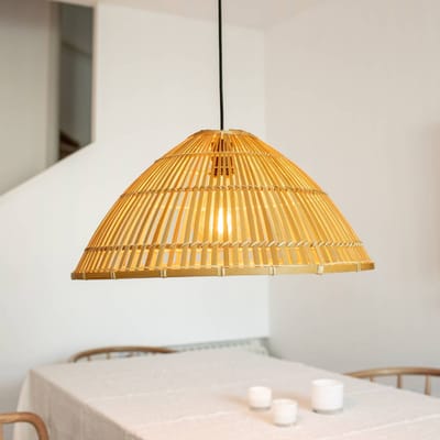 Markslöjd Hanglamp Capello van bamboe, naturel