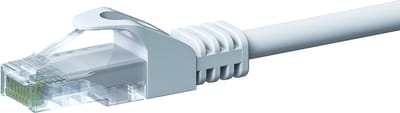 Danicom CAT5e UTP patchkabel - 2 meter wit - CCA - netwerkkabel - internetkabel - UTP kabel - RJ45 - 1000 mbit/s