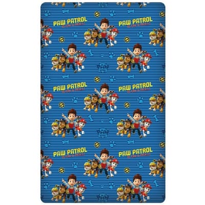 PAW Patrol Hoeslaken team 90 x 200 cm - Blauw