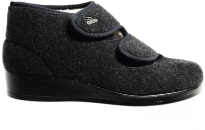 Fly Flot Hoge Warme Pantoffels Velcro maat 35
