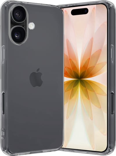 Hoes - Geschikt voor Apple iPhone 17 - Sterk & Shockproof - Hoesje Cover - Siliconen Case - Transparant
