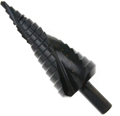 Dailygoods- Boor Professionele TiALN 4-32 mm - Titanium Nitride Gecoat - Schokbestendig - Sneller Snijden - 3-zijdig Ontwerp - Verhoogde Levensduur - Boorbit