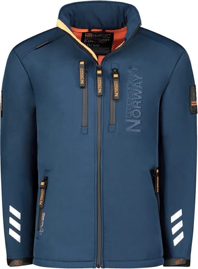Geographical Norway Softshell Heren Jas Richywood Navy - XL