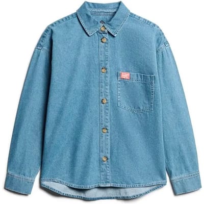 Superdry - Denim overshirt - Dames - Shirts
