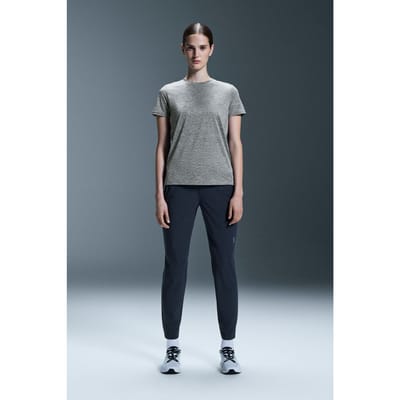Sur Élastique Couleur Unie Confortable Sports Lg Pantalon Bas Femme Bleu Marine 236.00249 S black