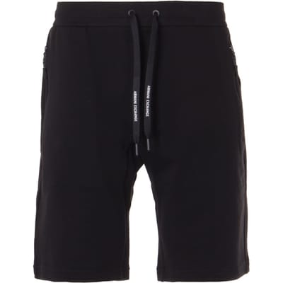Armani Exchange Zip Pocket Sweatshorts - Zwart