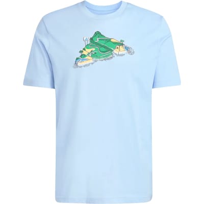adidas T-shirt Heren Novelty Mint Blauw - Maat XL