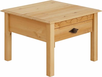 Laura-Salontafel - 1-lade - Grenen