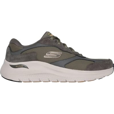 Skechers Arch Fit 2.0 - The Keep - Heren Sneakers - Olijfgroen