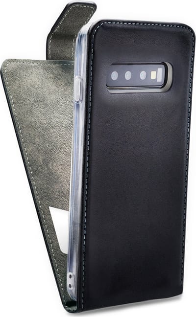 Mobilize Classic Gelly Flip Case Samsung Galaxy S10 Hoesje Zwart