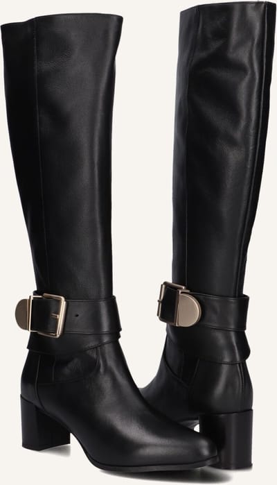 Notre-V 8596 Laarzen - Leer - Dames - Zwart - Maat 36