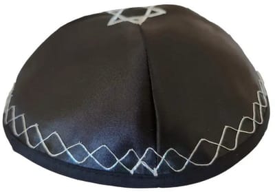 Bovista Joodse Hoed - Keppeltje - Joods - Kippah - Jodendom - Zwart