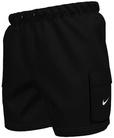 Nike Swim Voyage Solid Essential 5´´ Volley Zwembroek Zwart L Man