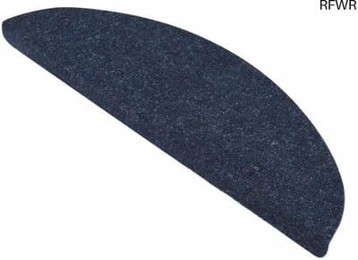RFWR® Zelfklevende Trapmatten Set van 15 - Blauw - 56x17x3 cm - Antislip en Beschermend