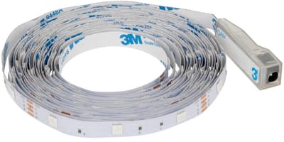 Atmosphera LED Strip met afstand bediening - 500 cm - op batterij - gekleurde of witte lampjes - slaapkamer - podium