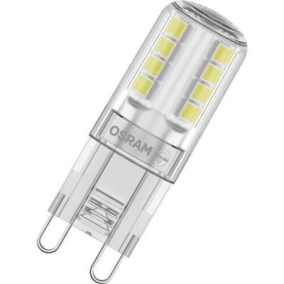 OSRAM HOMELIGHTING 4058075450073 LED-lamp Energielabel E (A - G) G9 Ballon 2.6 W = 30 W Warmwit (Ø x h) 14 mm x 43 mm 3 stuk(s)