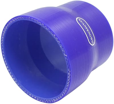 NTH products- Koelslang Verloopstuk Siliconen Blauw - Koppeling - Motor Koeling - Intercooler - 70 mm tot 80 mm - Professioneel Gebruik - Slangverloopstuk