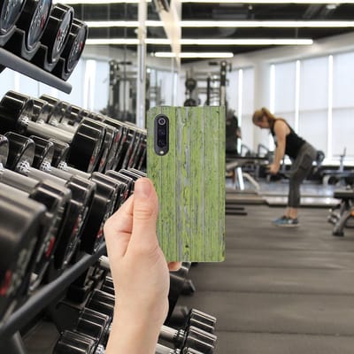 Xiaomi Mi 9 Book Wallet Case Green Wood